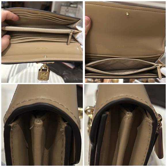 Authentic Michael Kors Hamilton Legacy Large Leather Wallet, in Camel. GORGEOUS - Picture 12 of 16